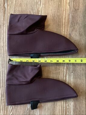 Disney Kids brown Costume Boot Covers for size 4/5 XS